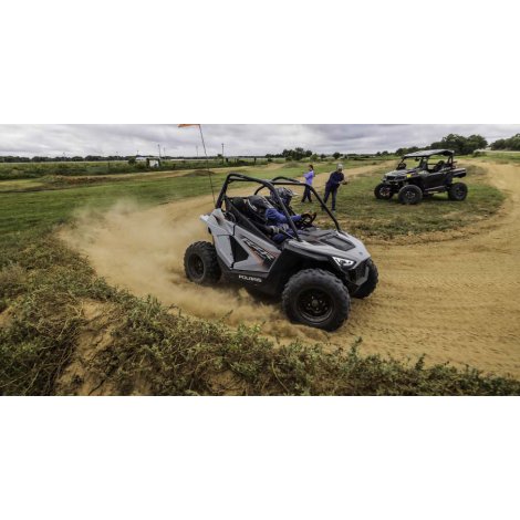 Polaris RZR 200 EFI Kids Gray SxS ATV (2 Seater)